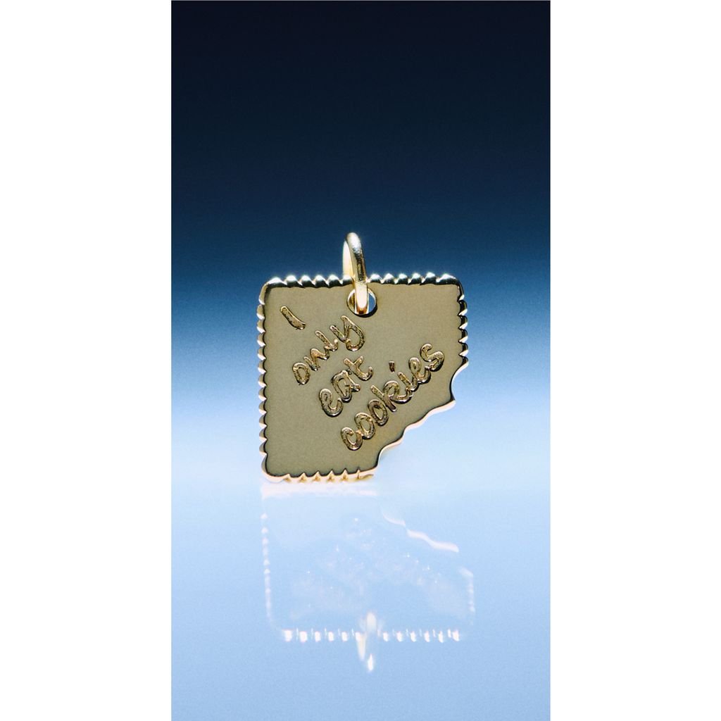 I Only Eat Cookies Charm